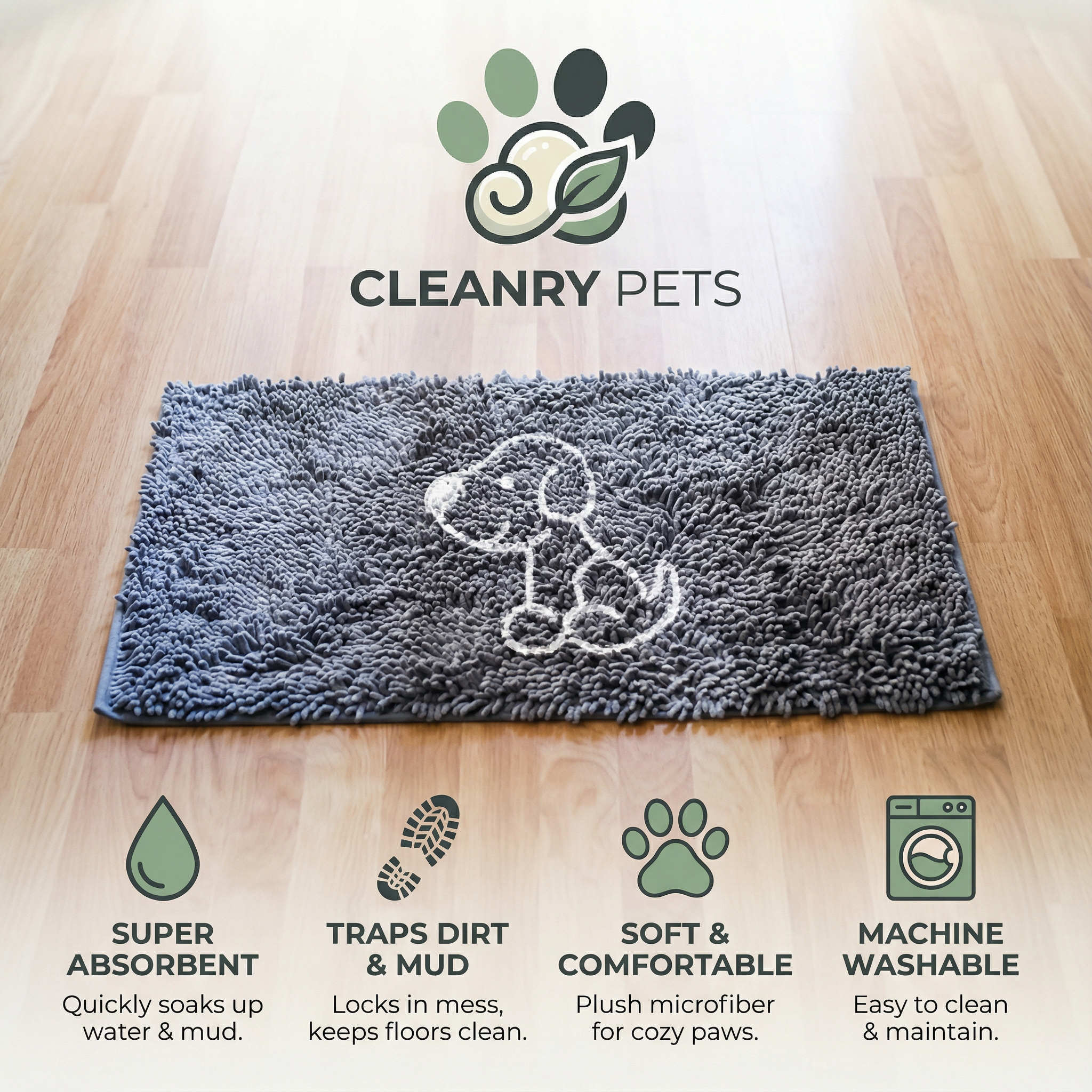 Cleanry Pets® - Dog Lazy Embroidery
