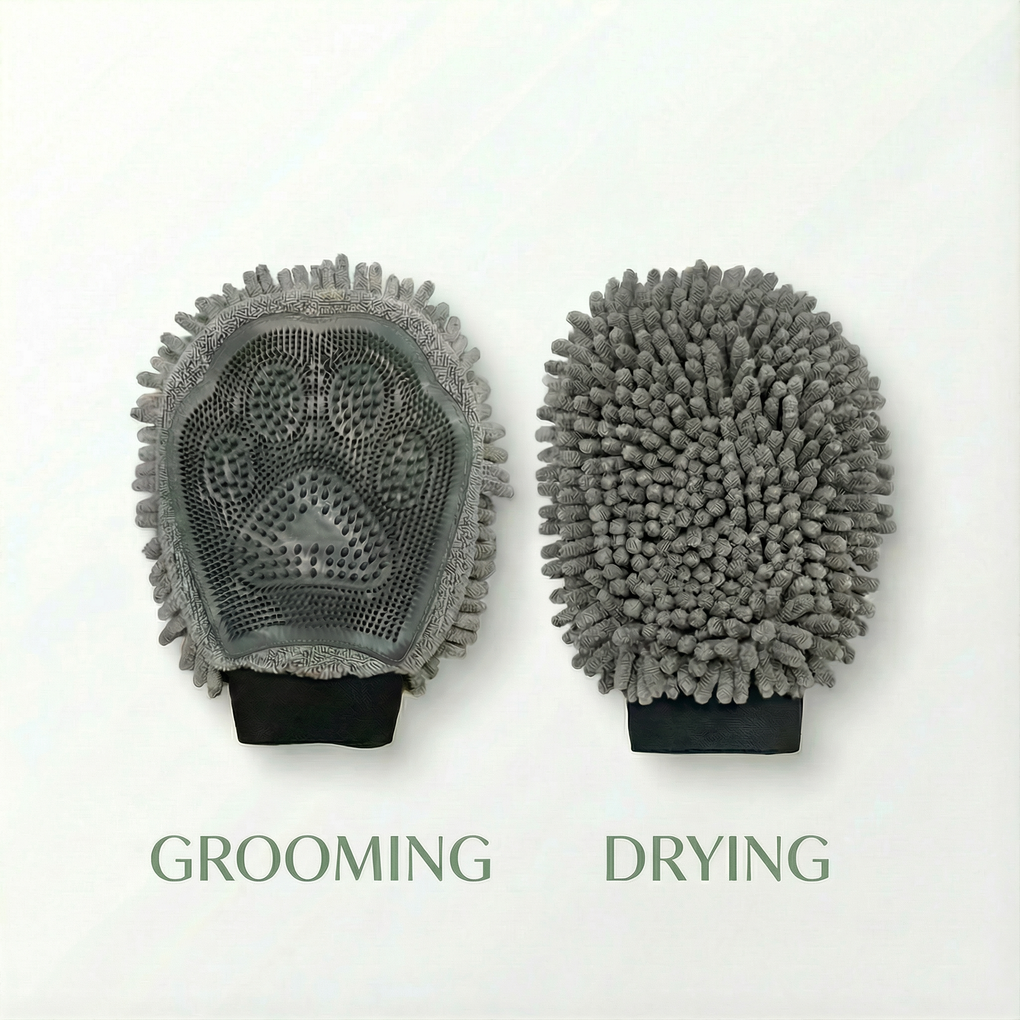 Cleanry Pets® Dog Washing Gloves for Bathing & Shedding Grooming Mitt